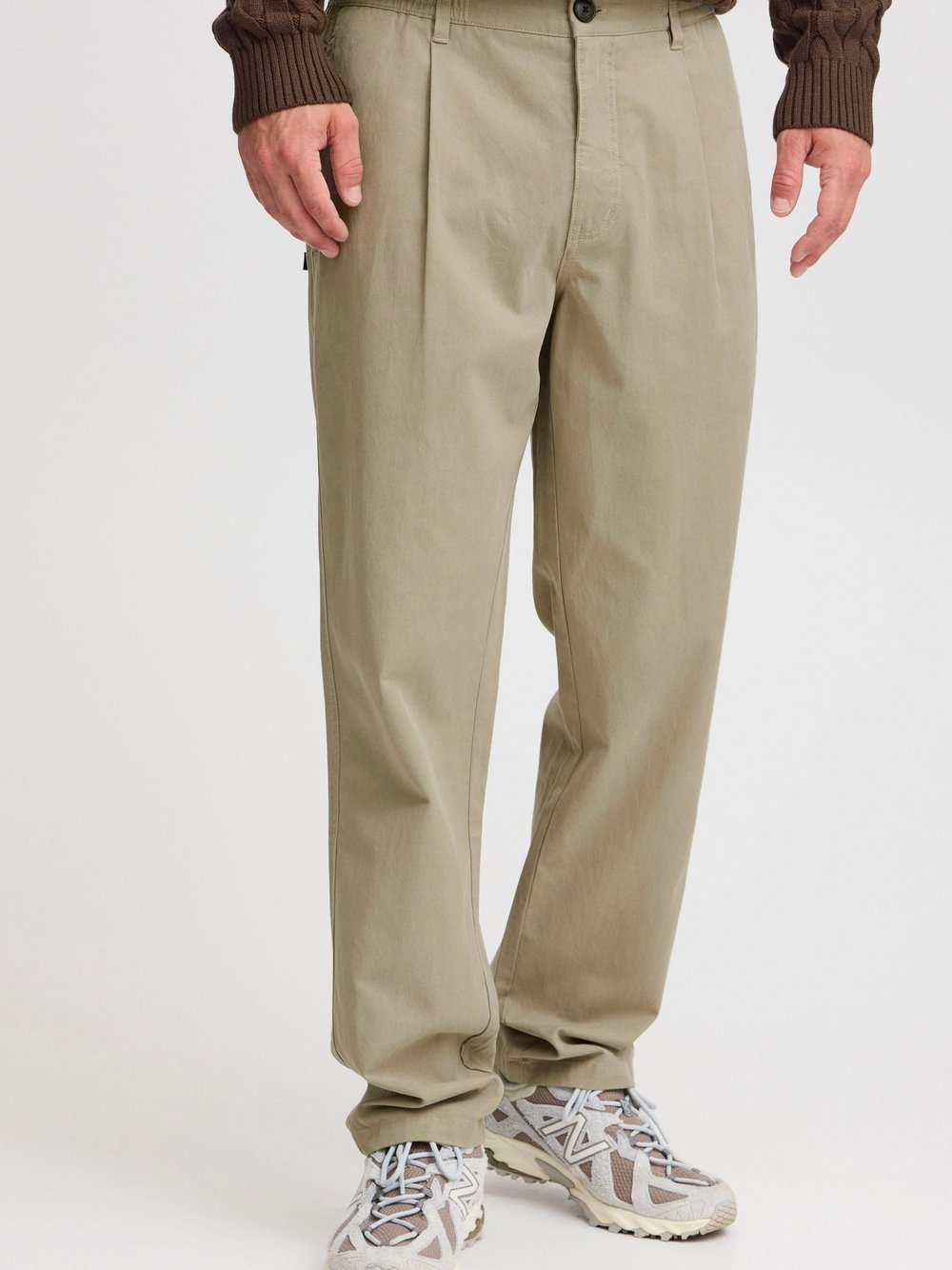 Solid Stoffhose Herren Baumwolle