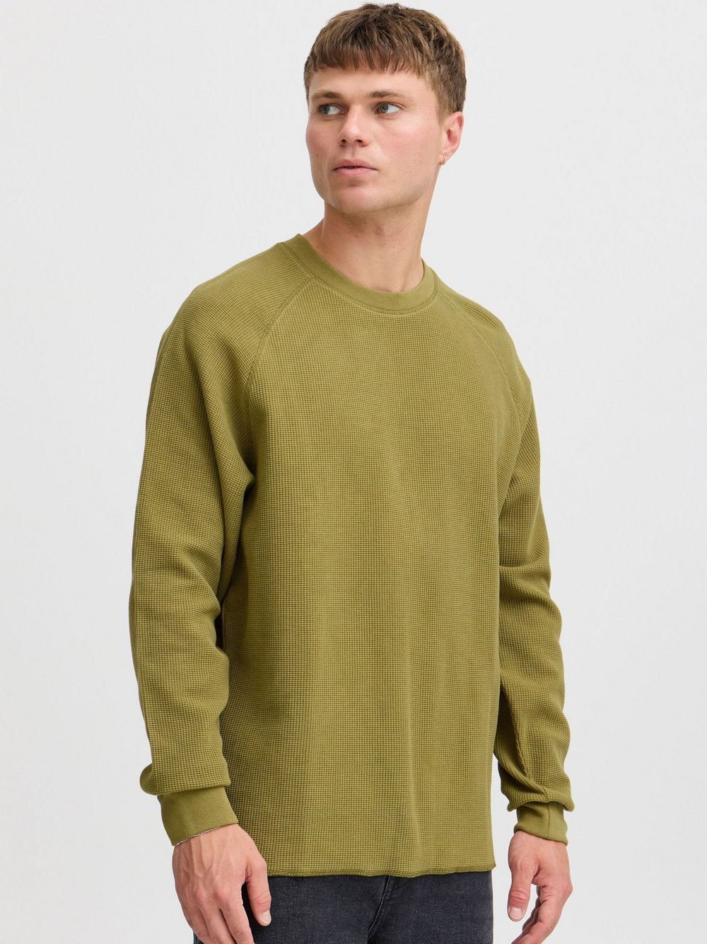 BLEND Sweatshirt Herren Baumwolle bedruckt