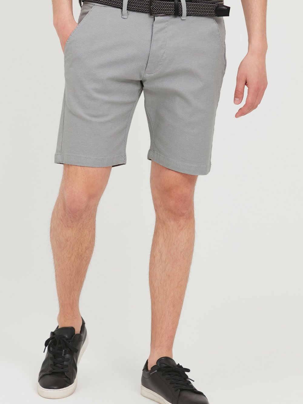 Indicode Chinoshorts Herren Baumwolle