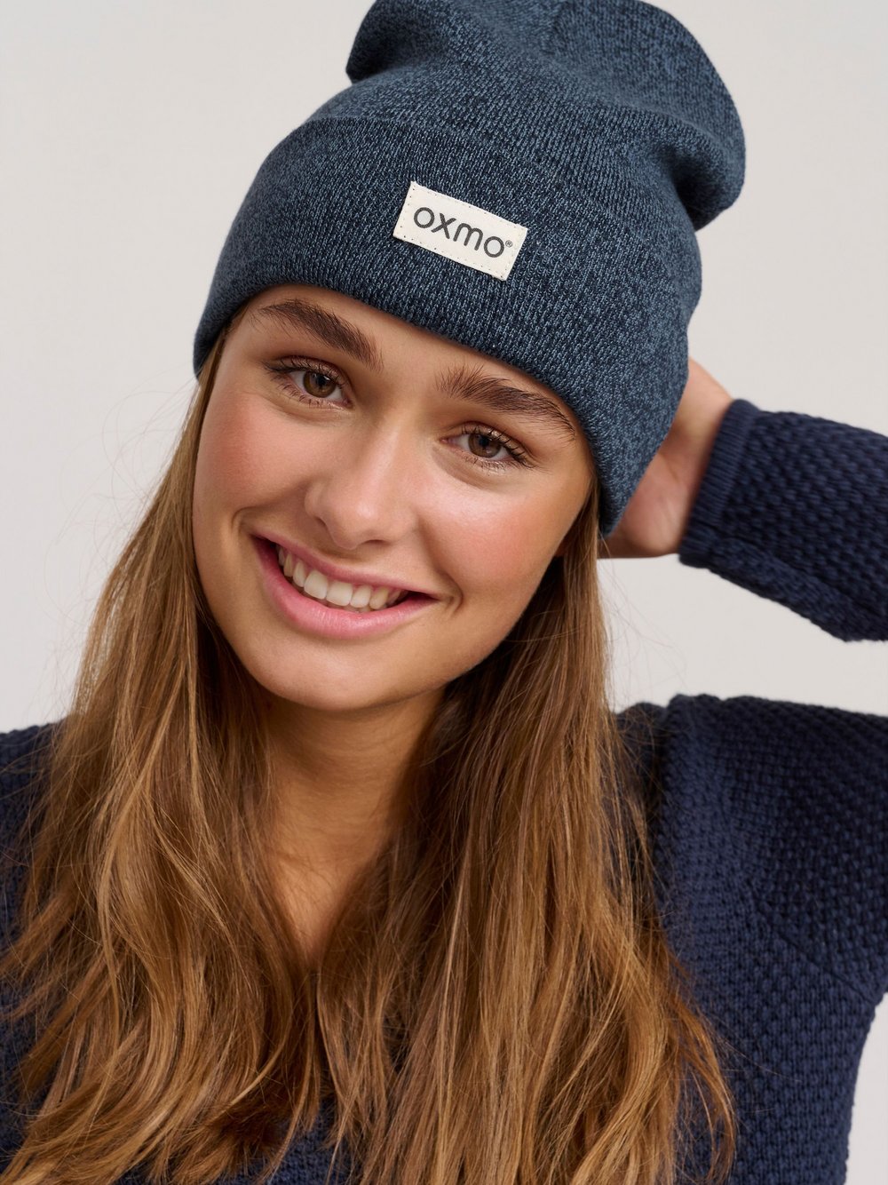 OXMO Beanie Damen Baumwolle