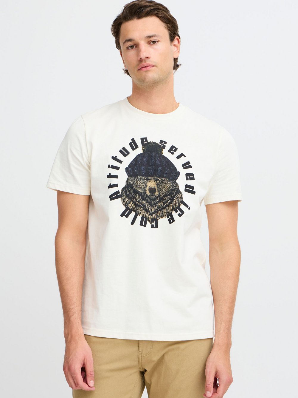 CASUAL FRIDAY T-Shirt Herren Baumwolle bedruckt