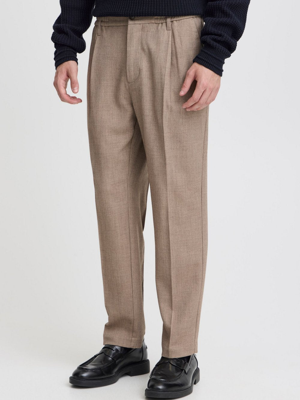 Solid Stoffhose Herren Baumwolle