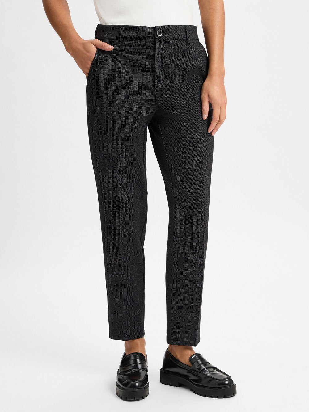 Street One Hose Damen Viskose meliert