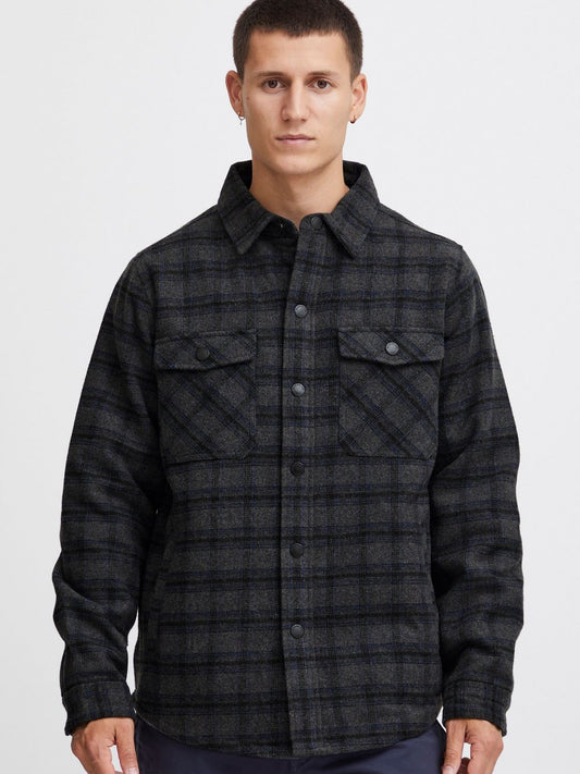 Indicode Hemdjacke Herren kariert