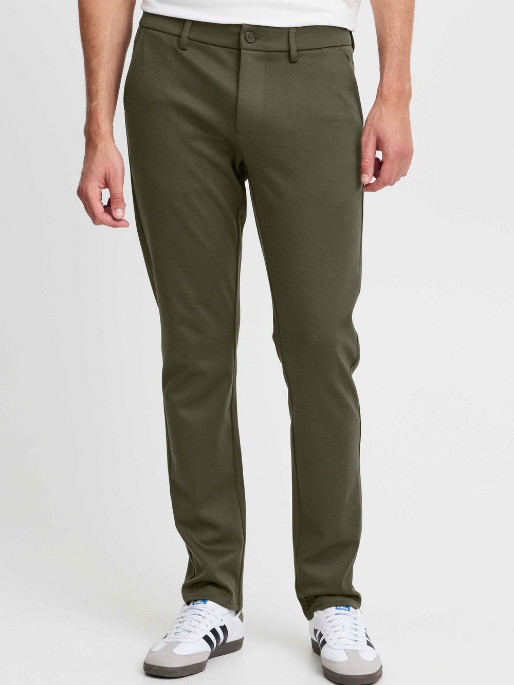 Solid Stoffhose Herren Baumwolle