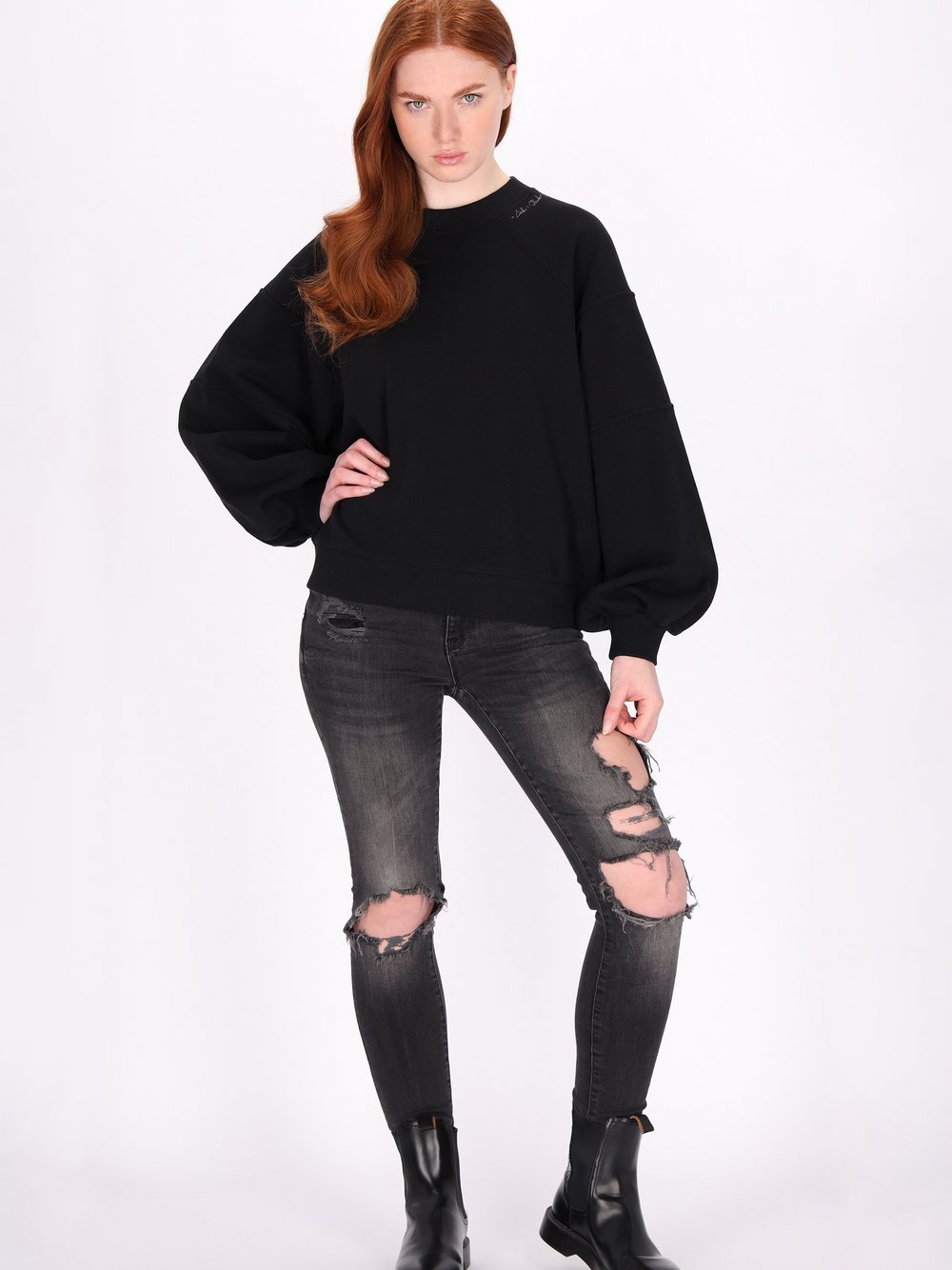 Dreimaster Sweatshirt Damen Baumwolle