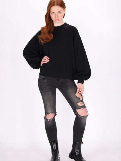 Dreimaster Sweatshirt Damen Baumwolle