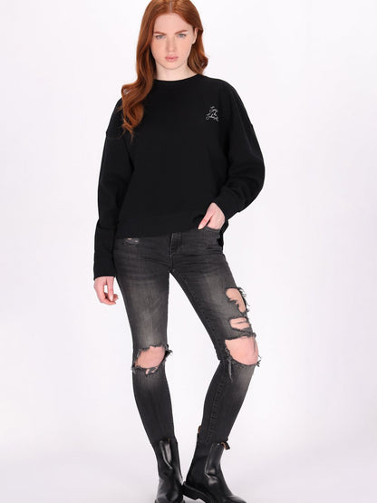 Dreimaster Sweatshirt Damen Baumwolle