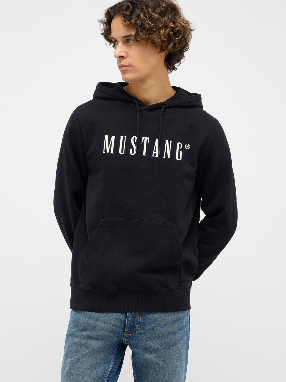 Mustang Sweatshirt Herren Baumwolle