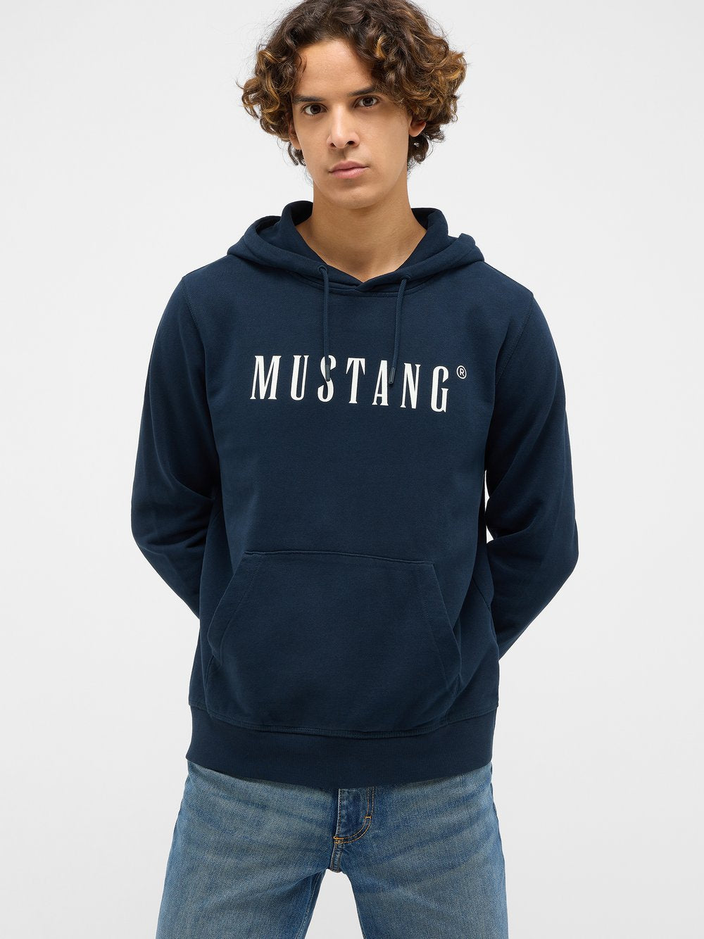 Mustang Sweatshirt Herren Baumwolle