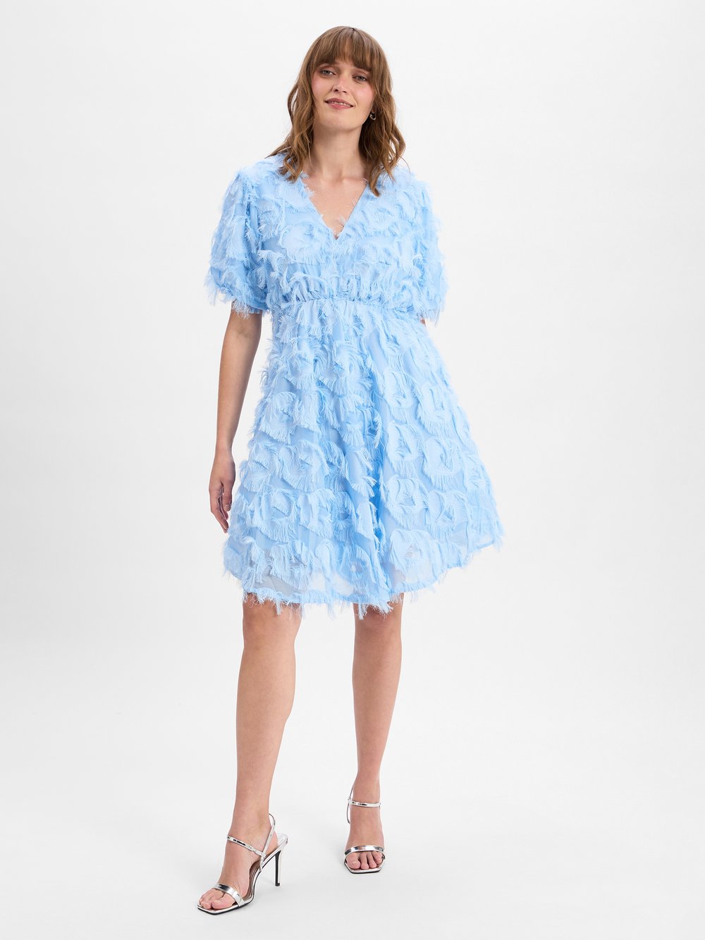 Y.A.S Sommerkleid Damen strukturiert