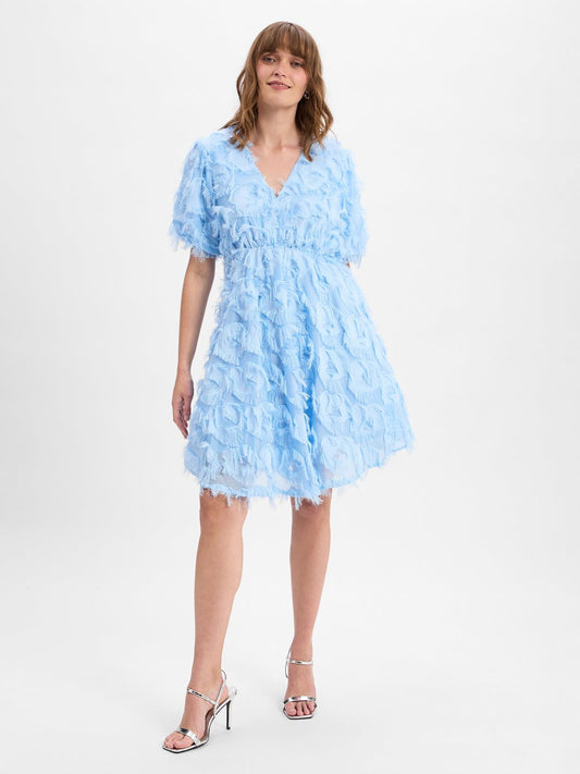 Y.A.S Sommerkleid Damen strukturiert