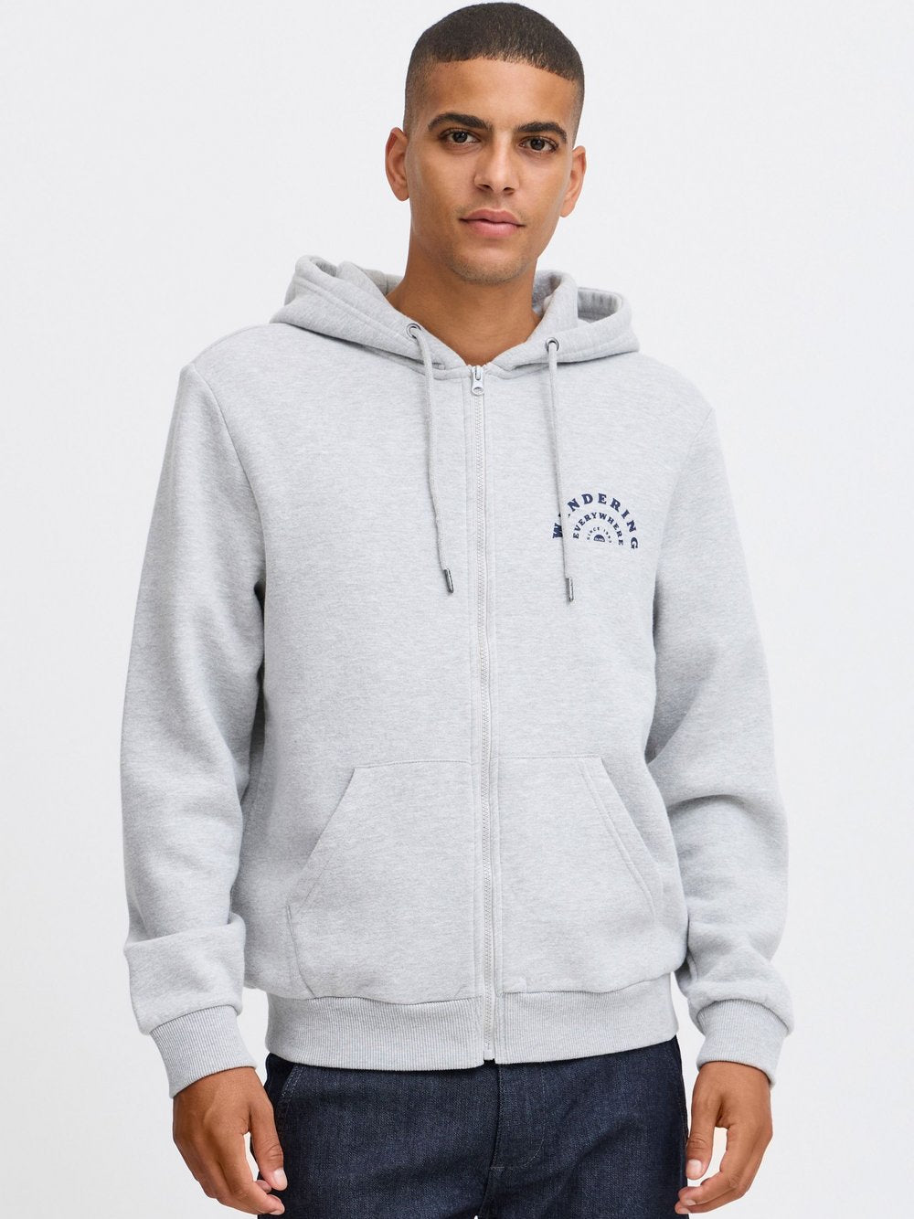 BLEND Sweatjacke Herren bedruckt