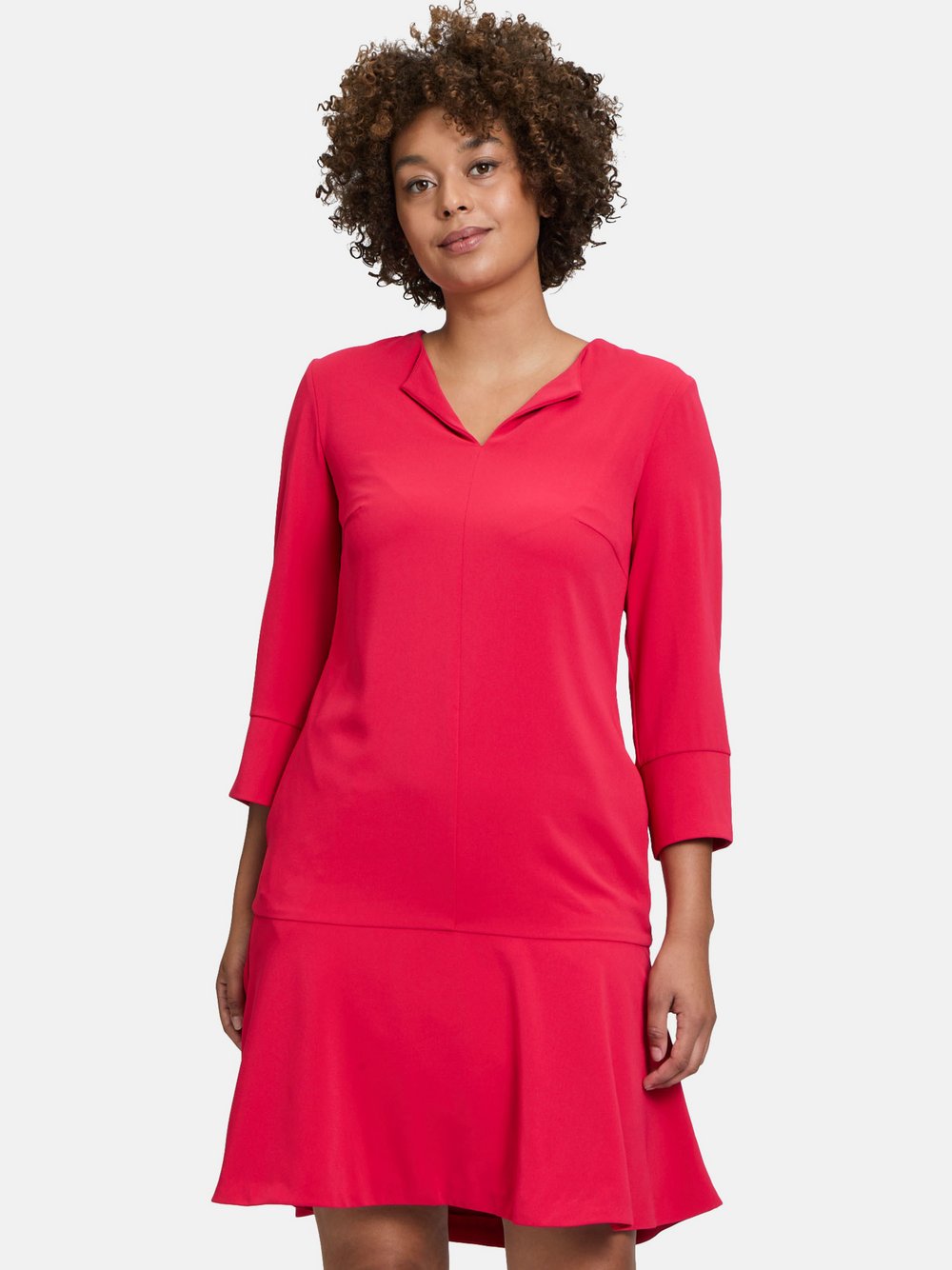 Cartoon Volantkleid Damen