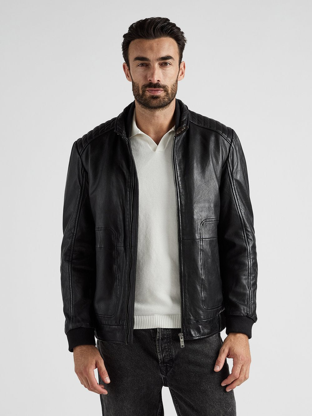 JCC Lederblouson Herren