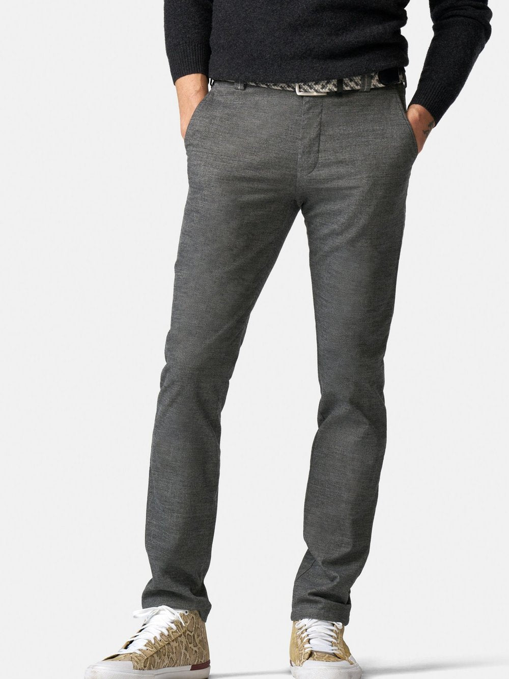 MEYER Chino Herren Baumwolle