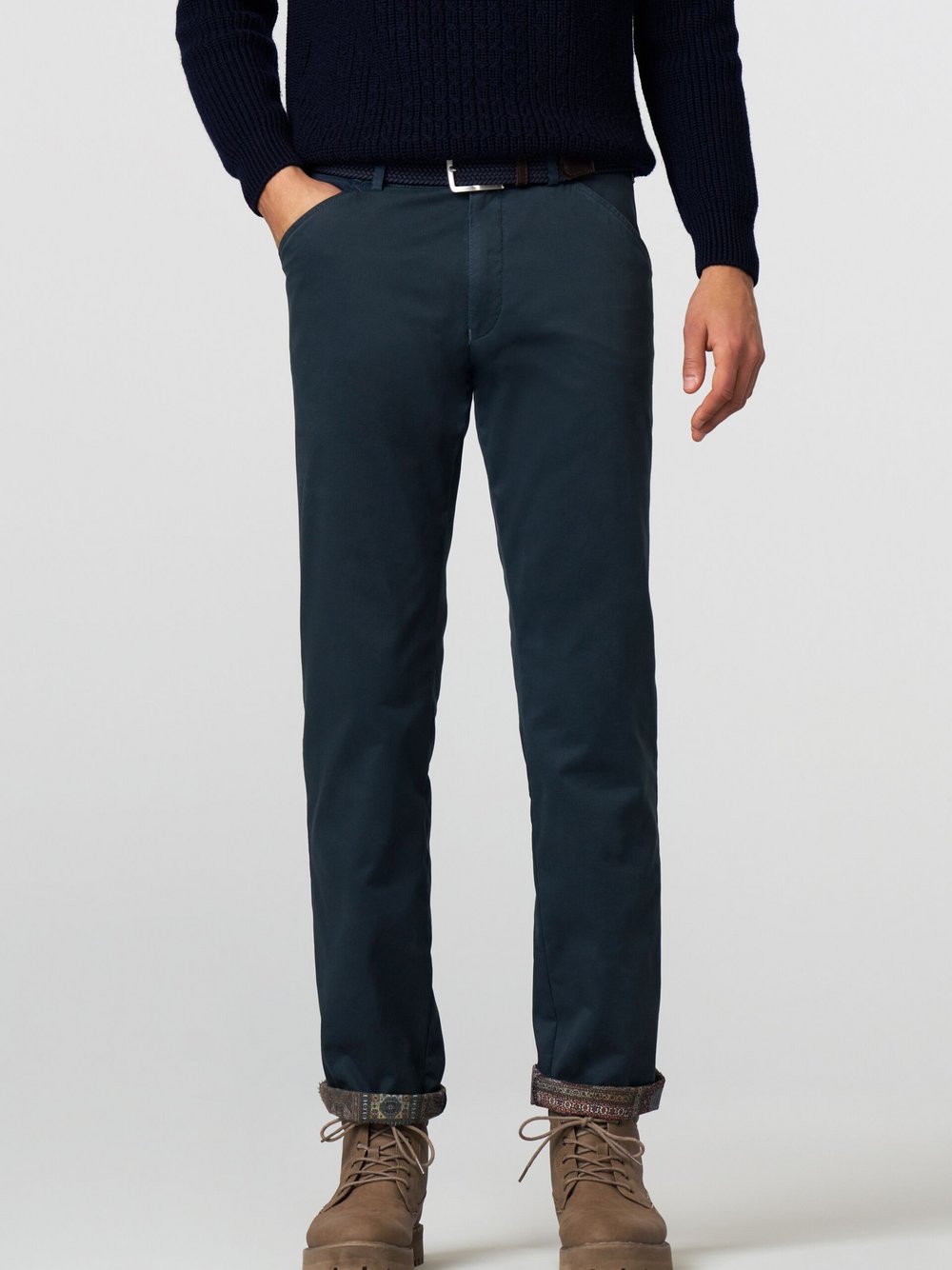 MEYER Thermo Chino Herren Baumwolle