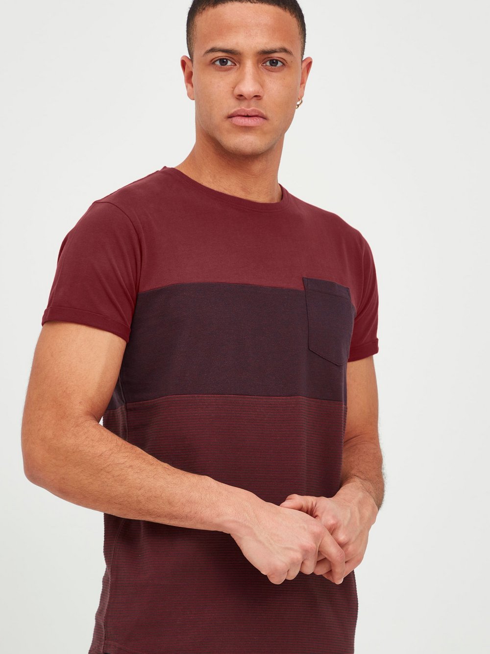 CASUAL FRIDAY T-Shirt Herren Baumwolle bedruckt