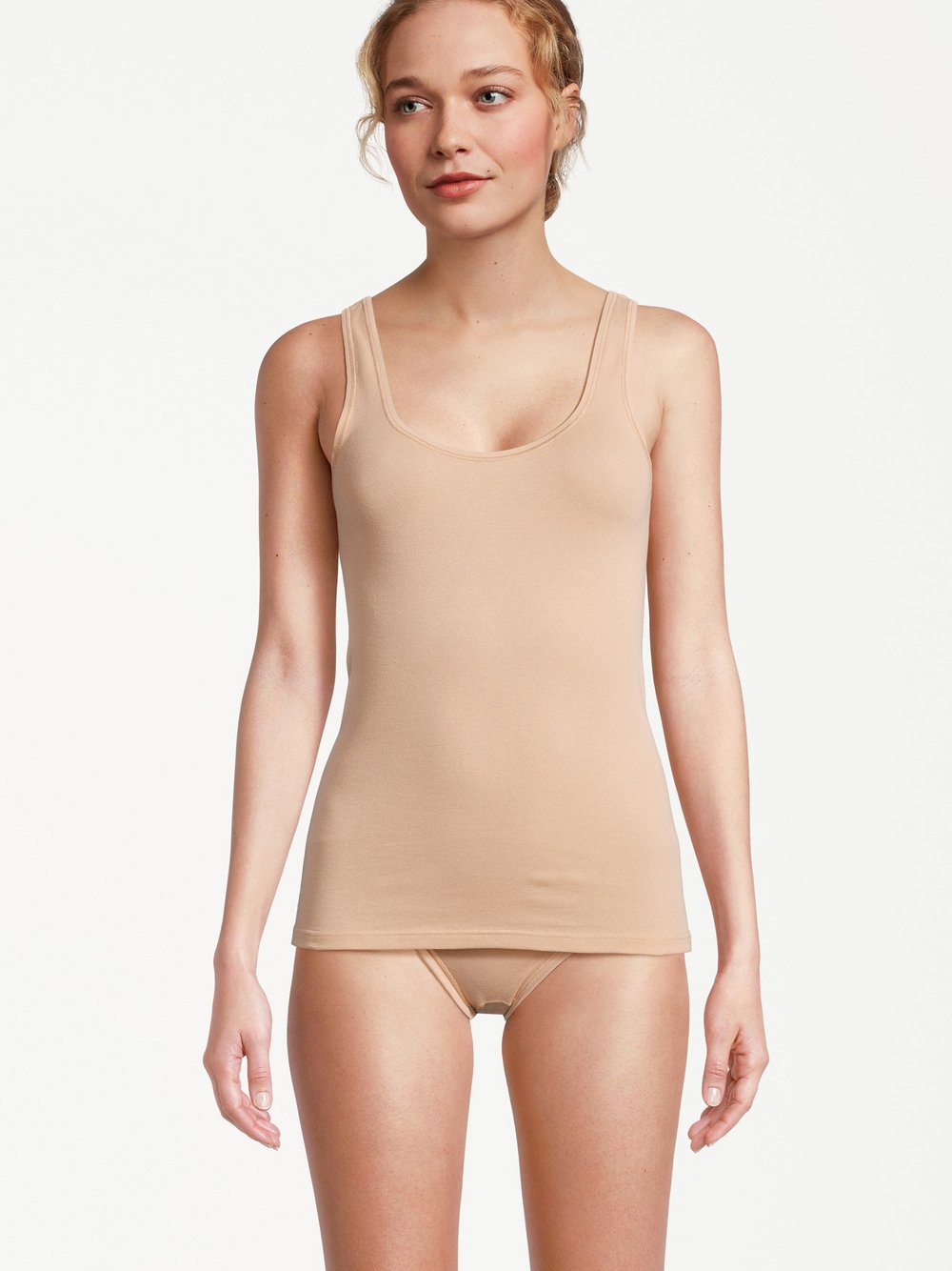 con-ta Unterhemd Damen Baumwolle