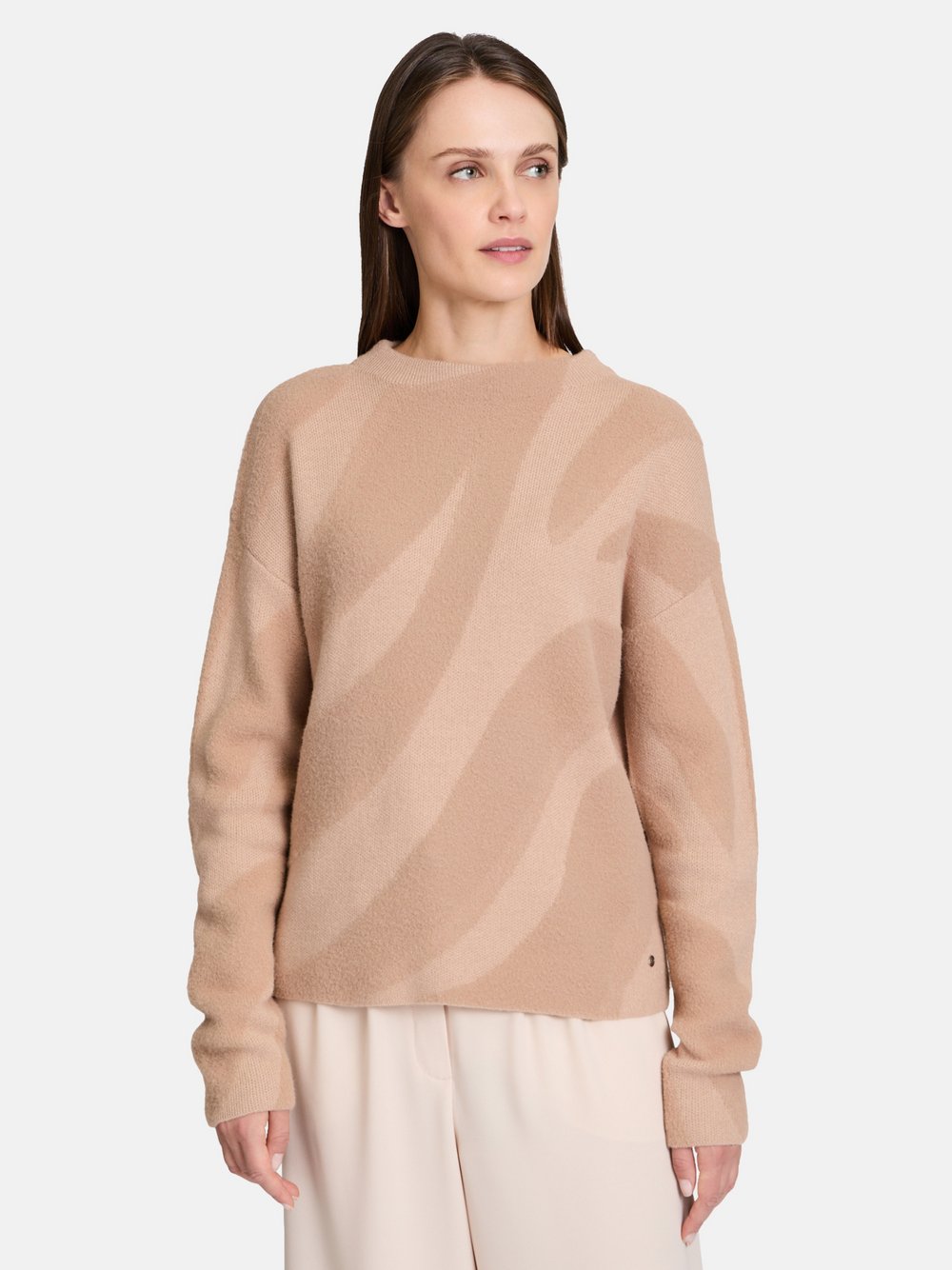 Betty & Co Strickpullover Damen Polyamid gemustert