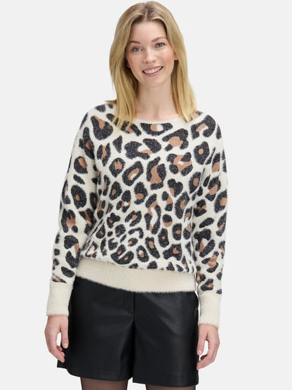 Betty & Co Strickpullover Damen Polyamid gemustert