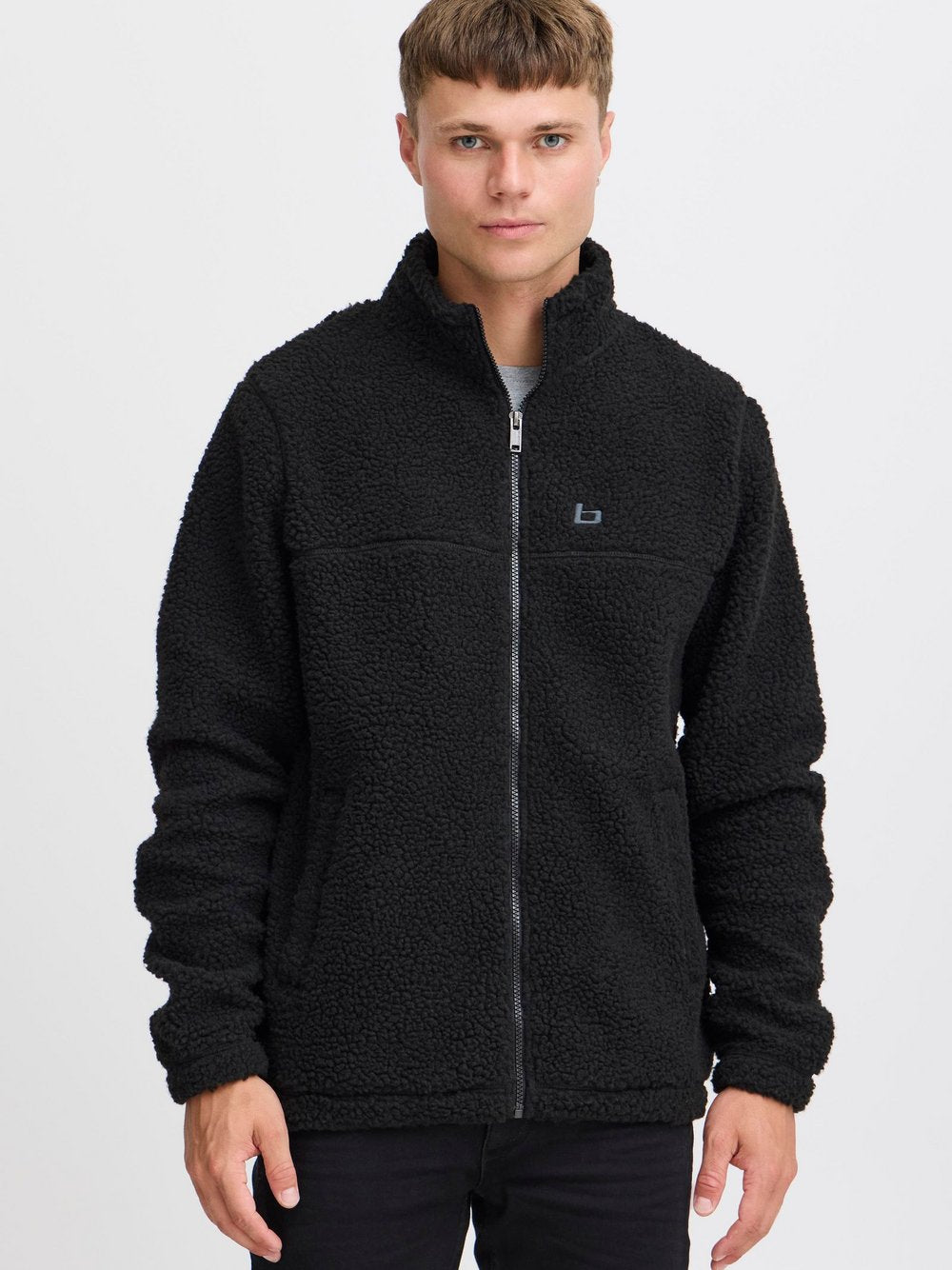 BLEND Fellimitatjacke Herren