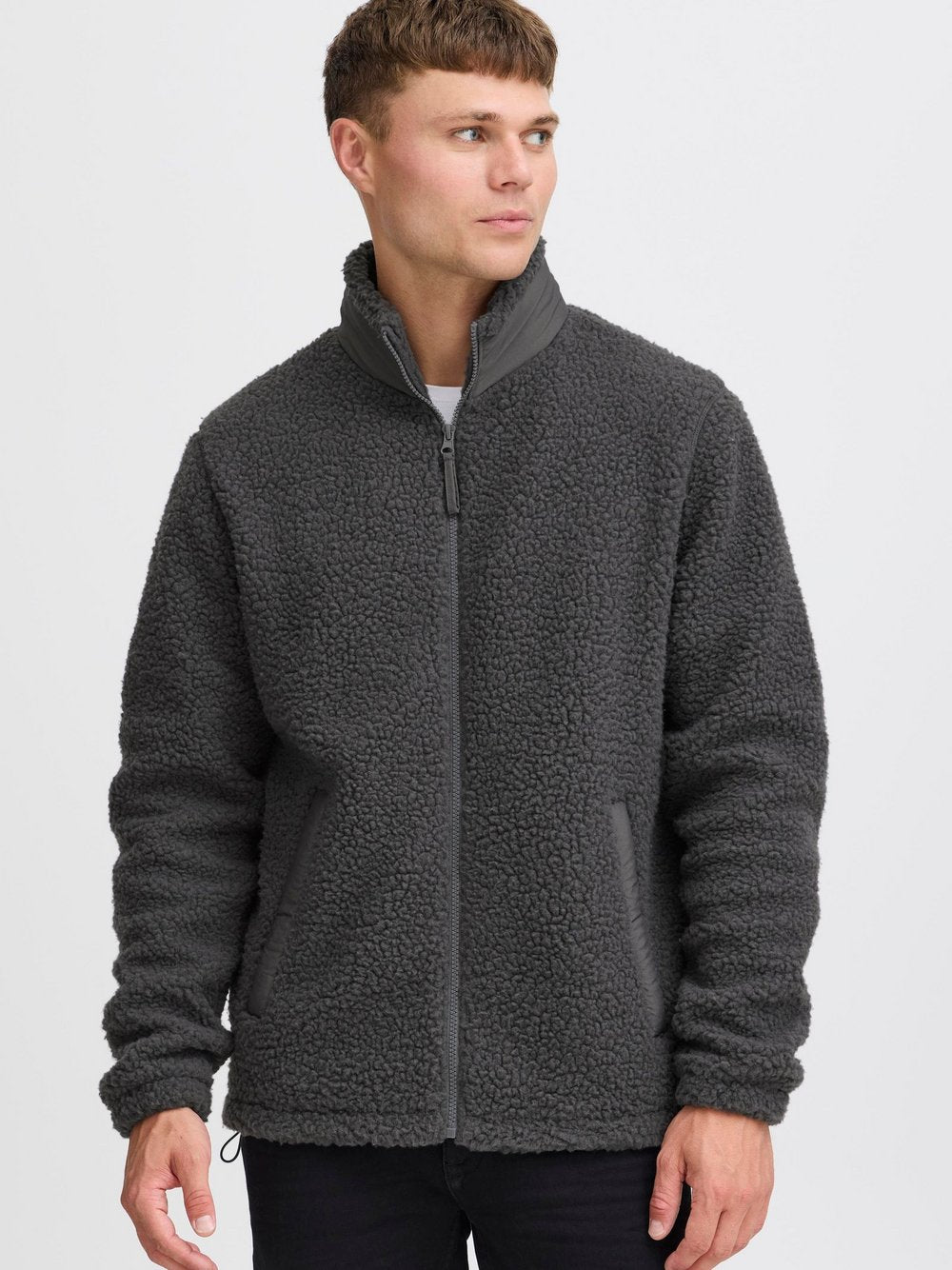 BLEND Fellimitatjacke Herren