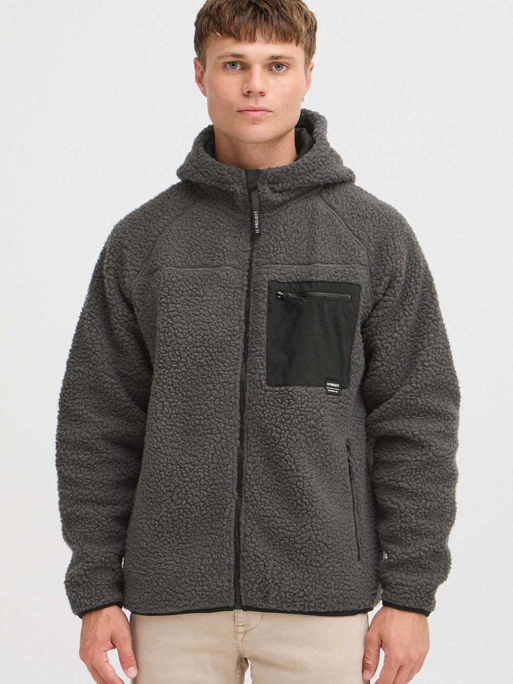 BLEND Fellimitatjacke Herren