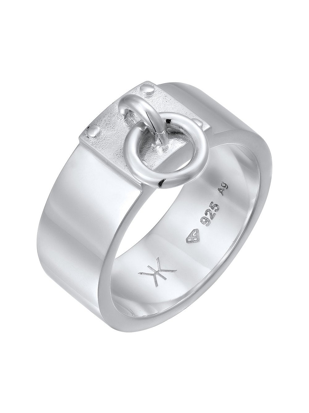 KUZZOI Ring Herren Sterlingsilber
