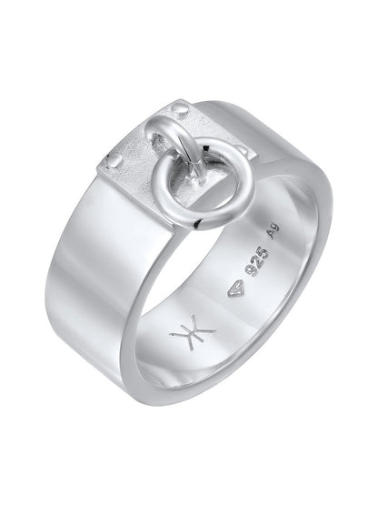 KUZZOI Ring Herren Sterlingsilber