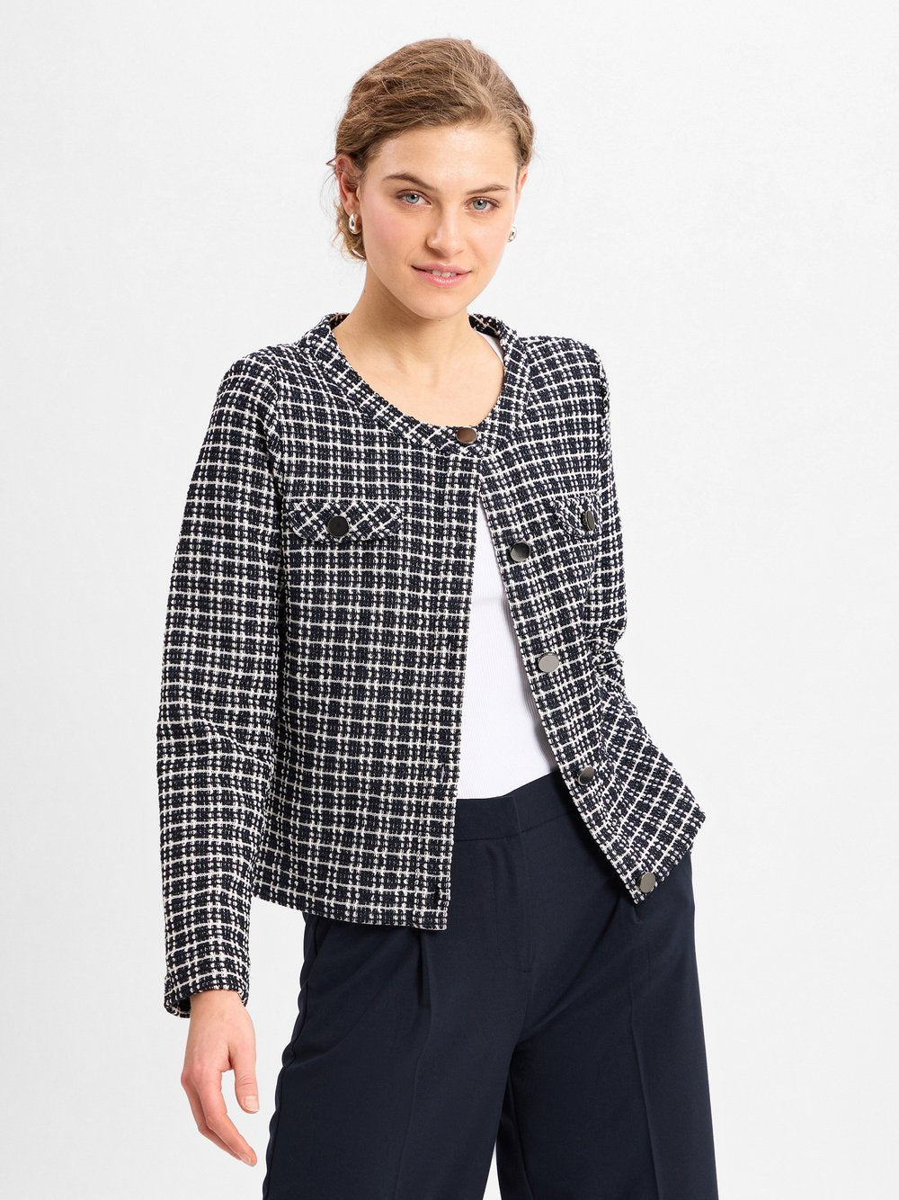 More & More Blazer Damen kariert