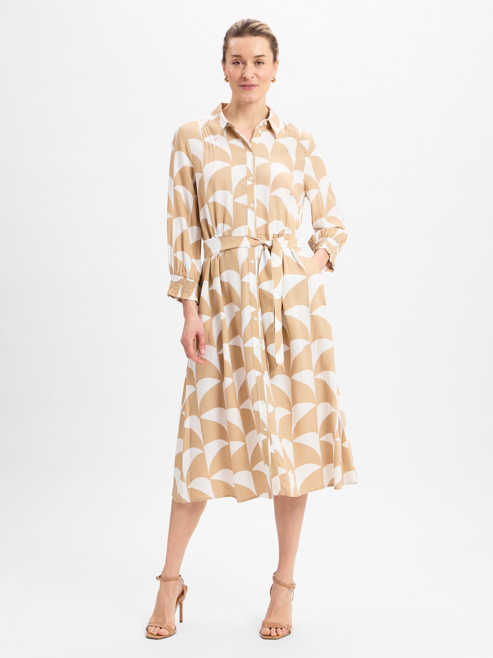 More & More Freizeitkleid Damen Viskose gemustert