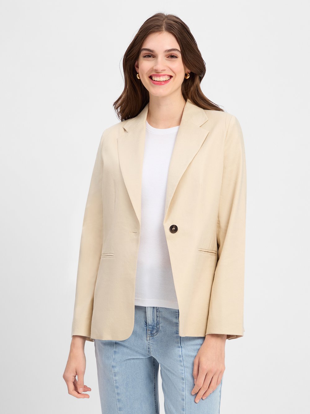 Marie Lund Blazer mit Leinen-Anteil Damen