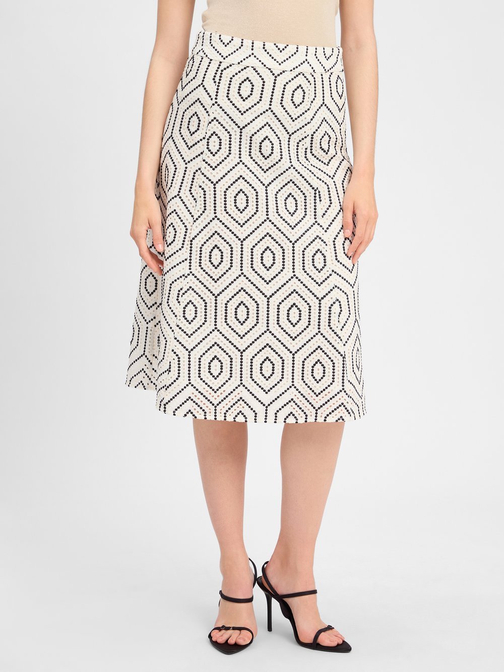 Marie Lund Rock Damen Baumwolle gemustert