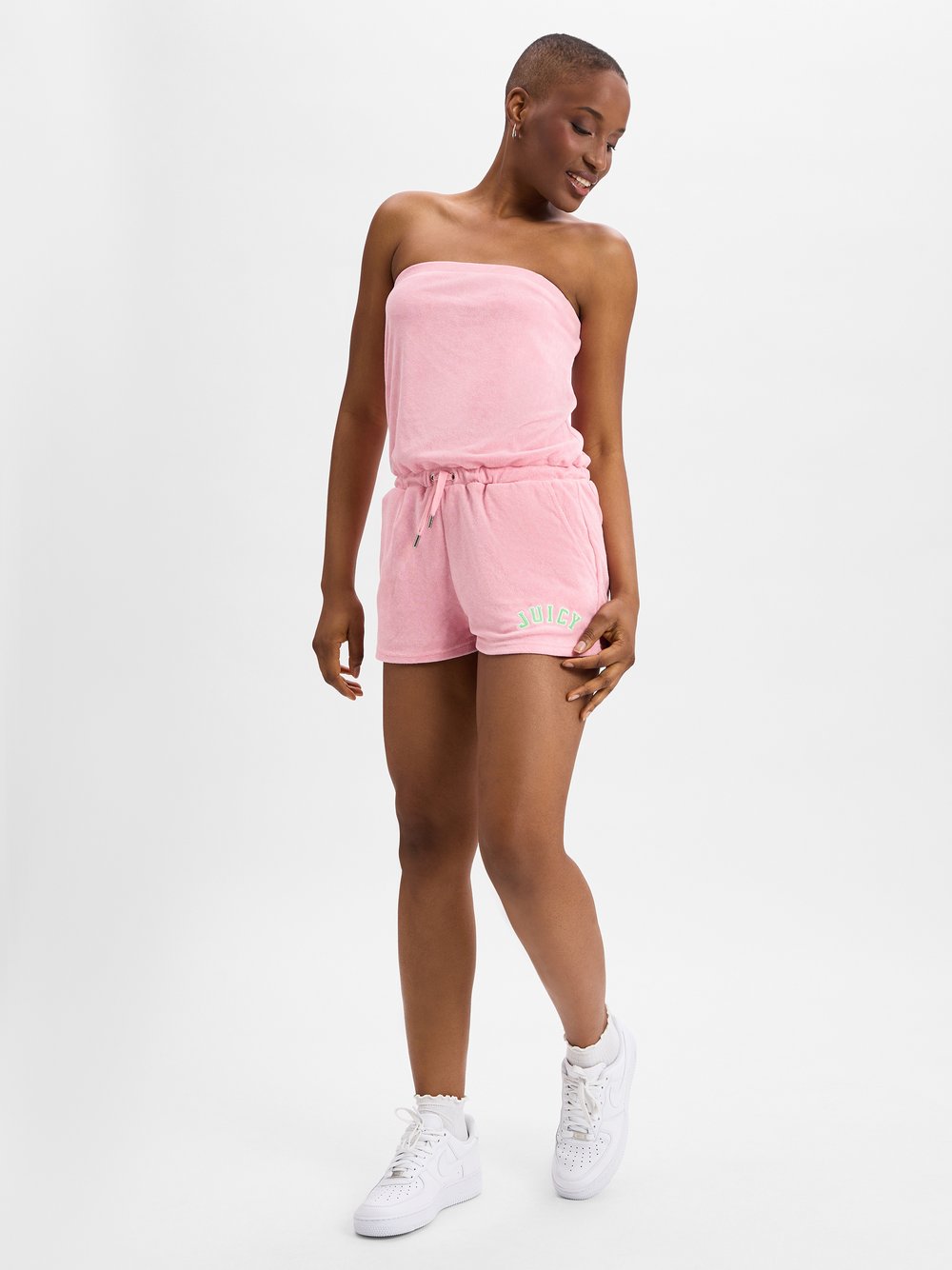 Juicy by Juicy Couture Bandeau-Jumpsuit Damen Baumwolle