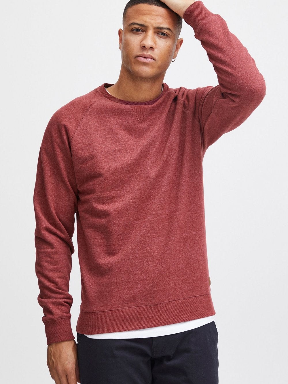 BLEND Sweatshirt Herren Baumwolle bedruckt