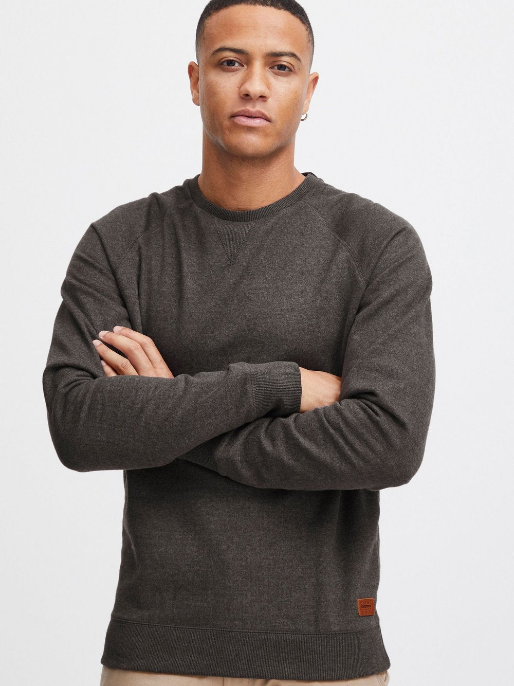 BLEND Sweatshirt Herren Baumwolle bedruckt