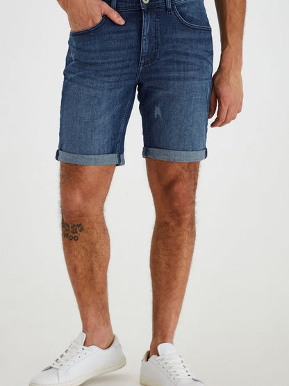 BLEND Jeansshorts Herren Baumwolle