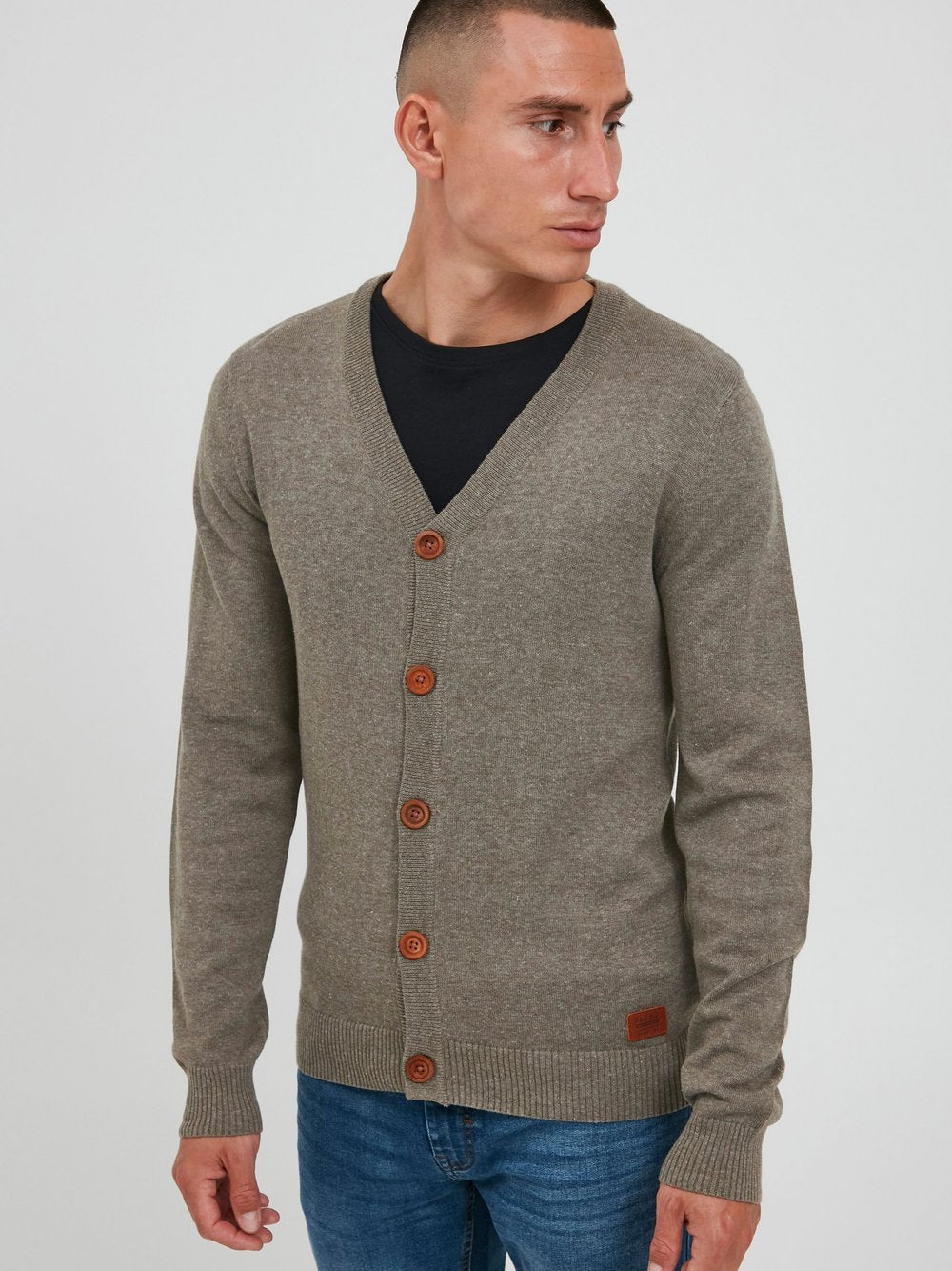 BLEND Cardigan Herren Baumwolle