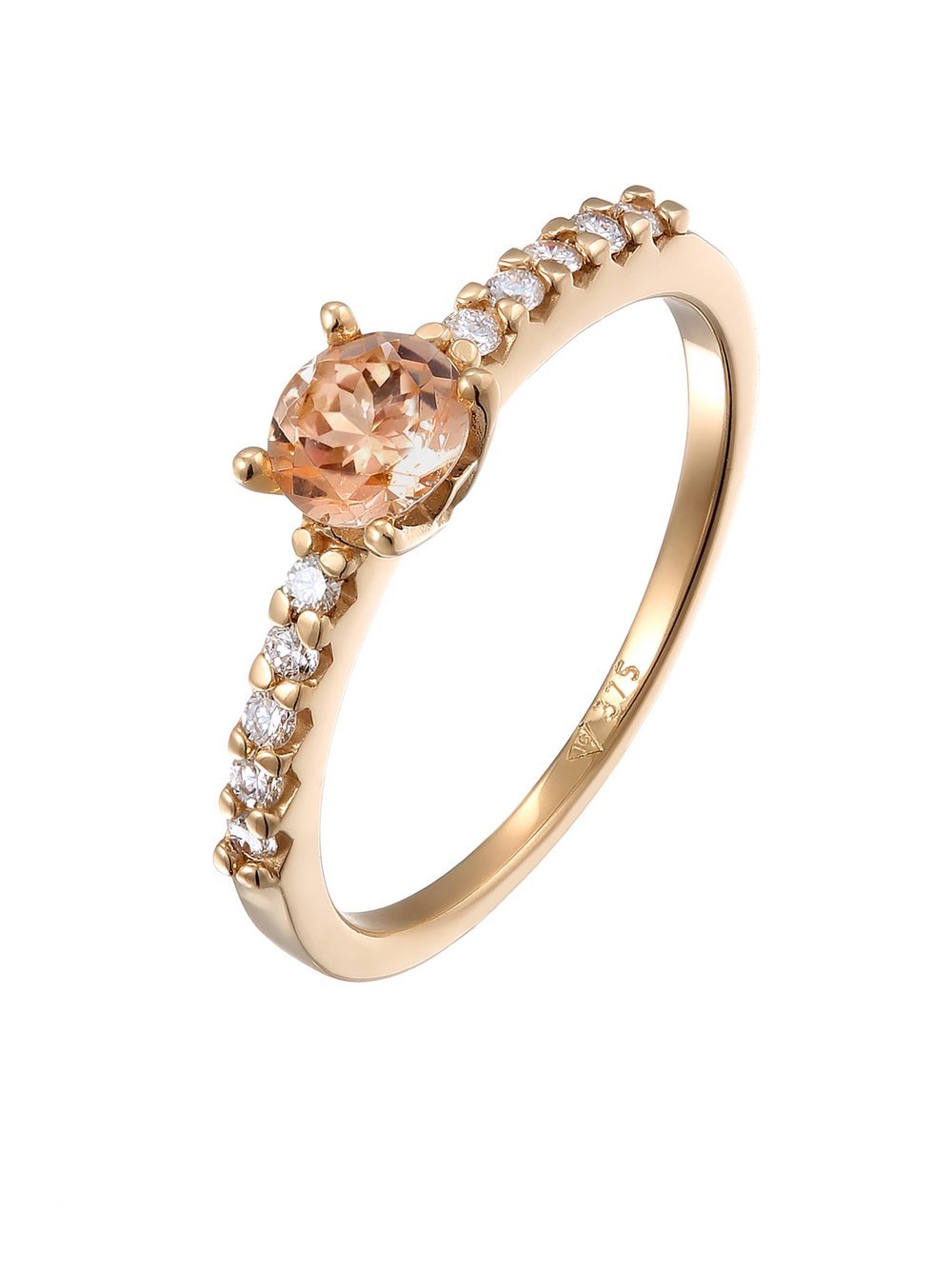 Elli Diamonds Ring Damen Gelbgold