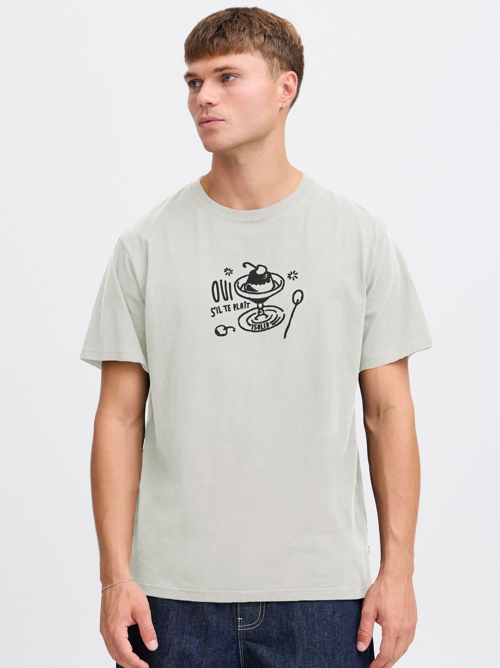 CASUAL FRIDAY T-Shirt Herren Baumwolle bedruckt