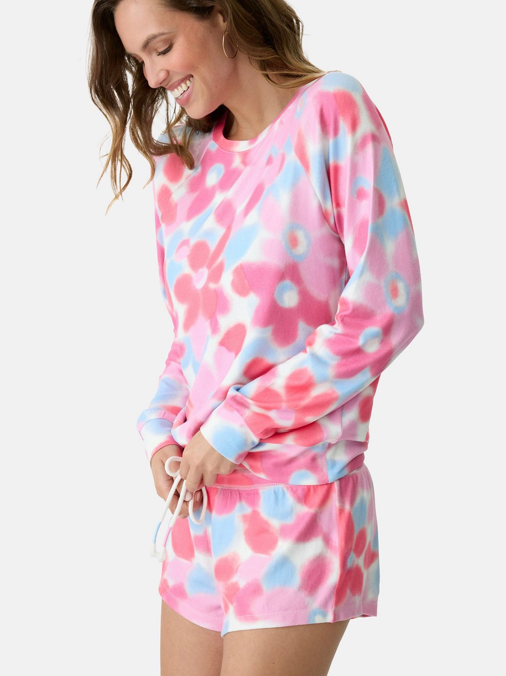 PJ Salvage Pyjamahose Damen gemustert