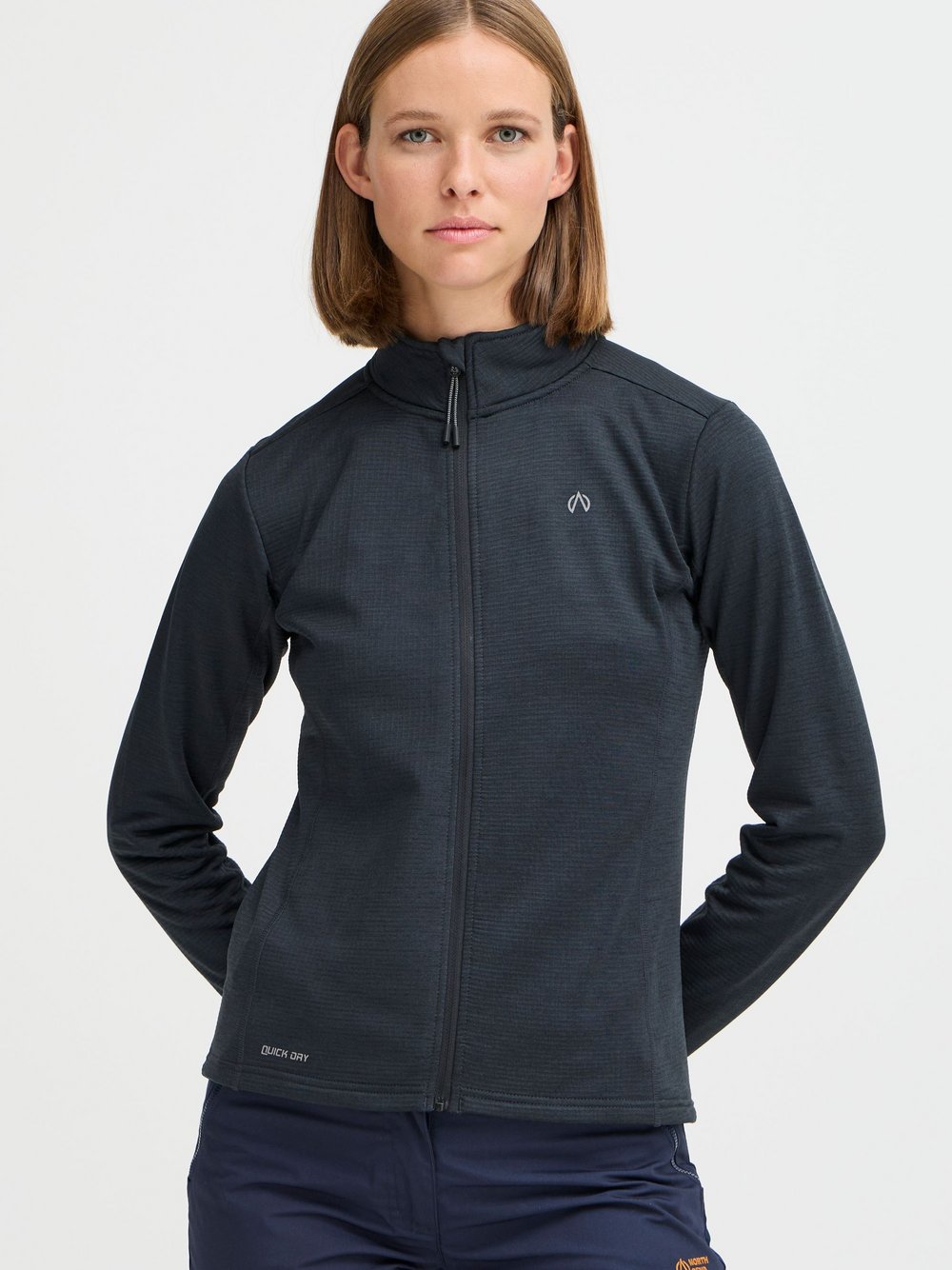 North Bend Langarmshirt Damen meliert