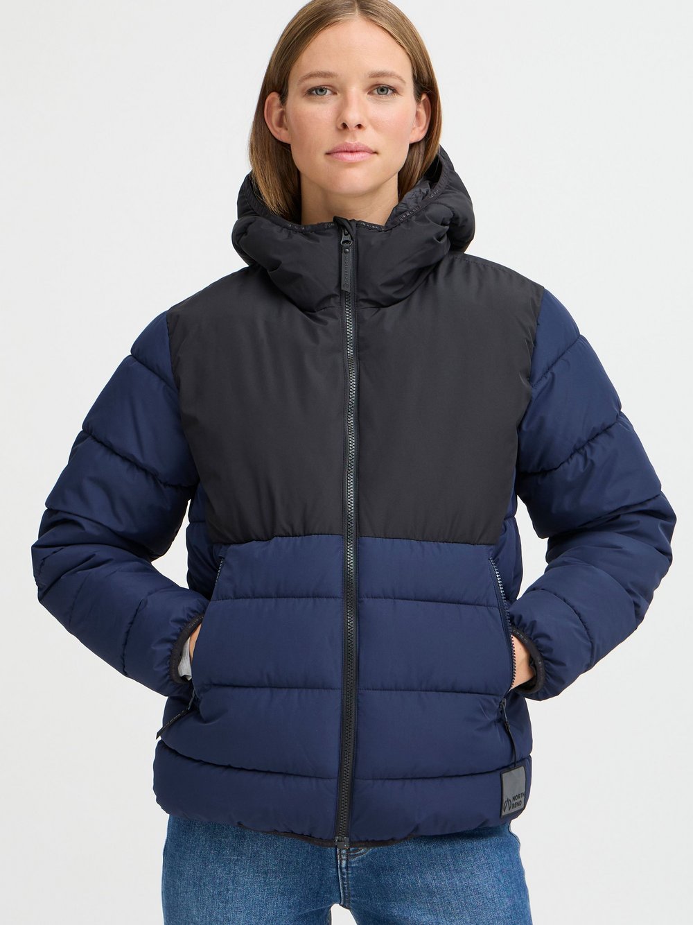 North Bend Jacke Damen strukturiert