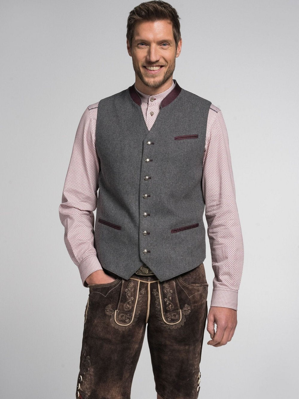 Spieth & Wenksy Trachtenweste Herren Viskose