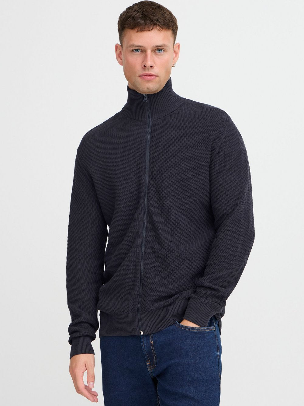 BLEND Strickjacke Herren Baumwolle