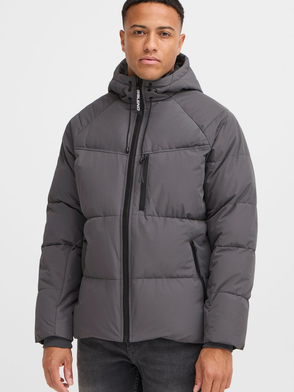 Solid Steppjacke Herren Polyamid