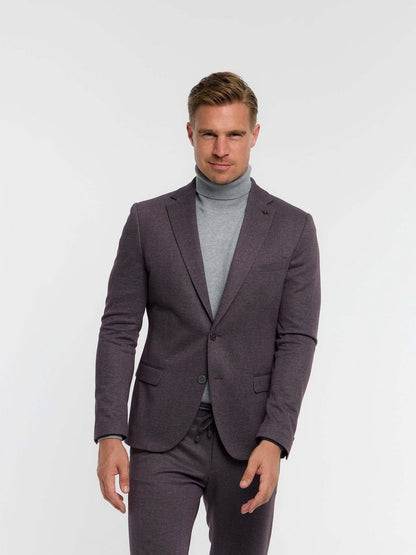 Zuitable Baukasten-Sakko Herren Slim Fit Jersey