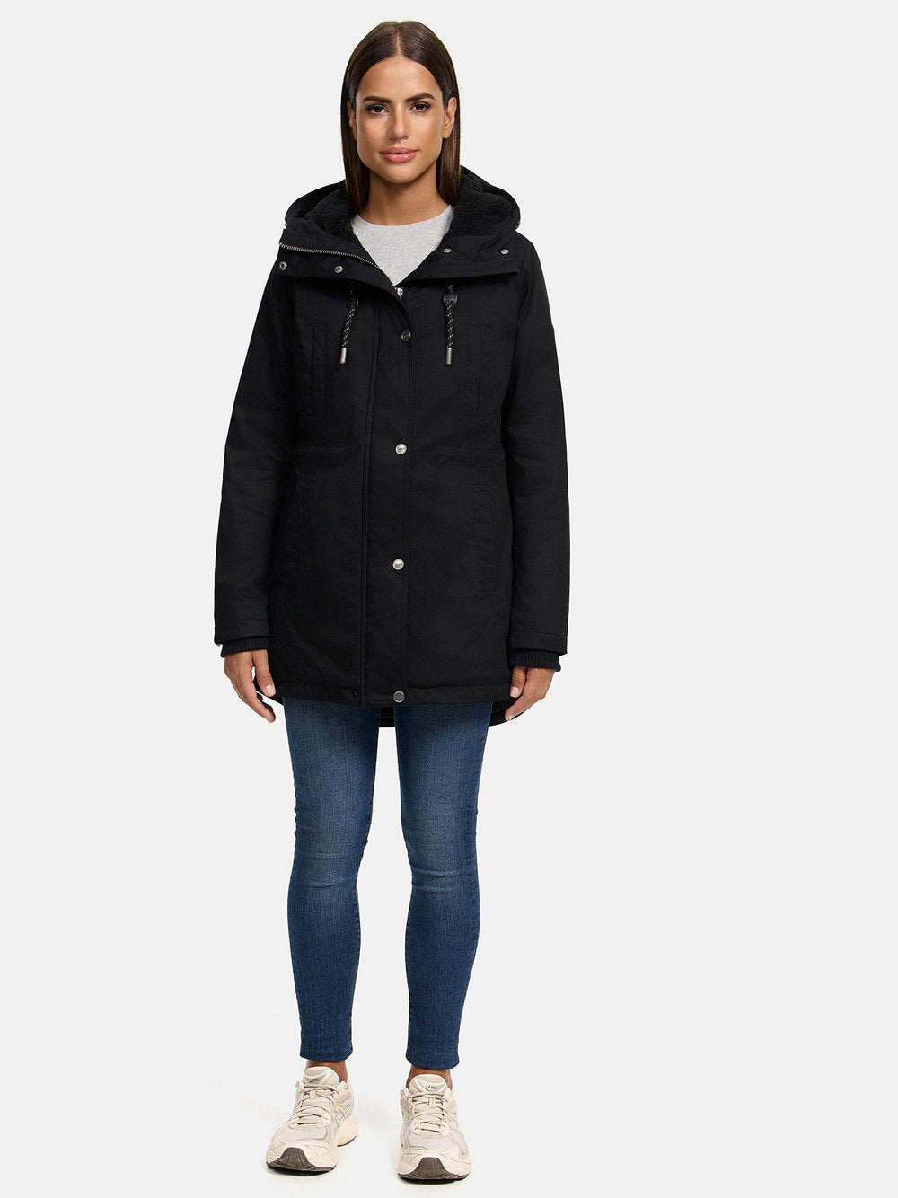 Navahoo Winterjacke Damen Baumwolle