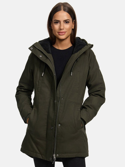 Navahoo Winterjacke Damen Baumwolle